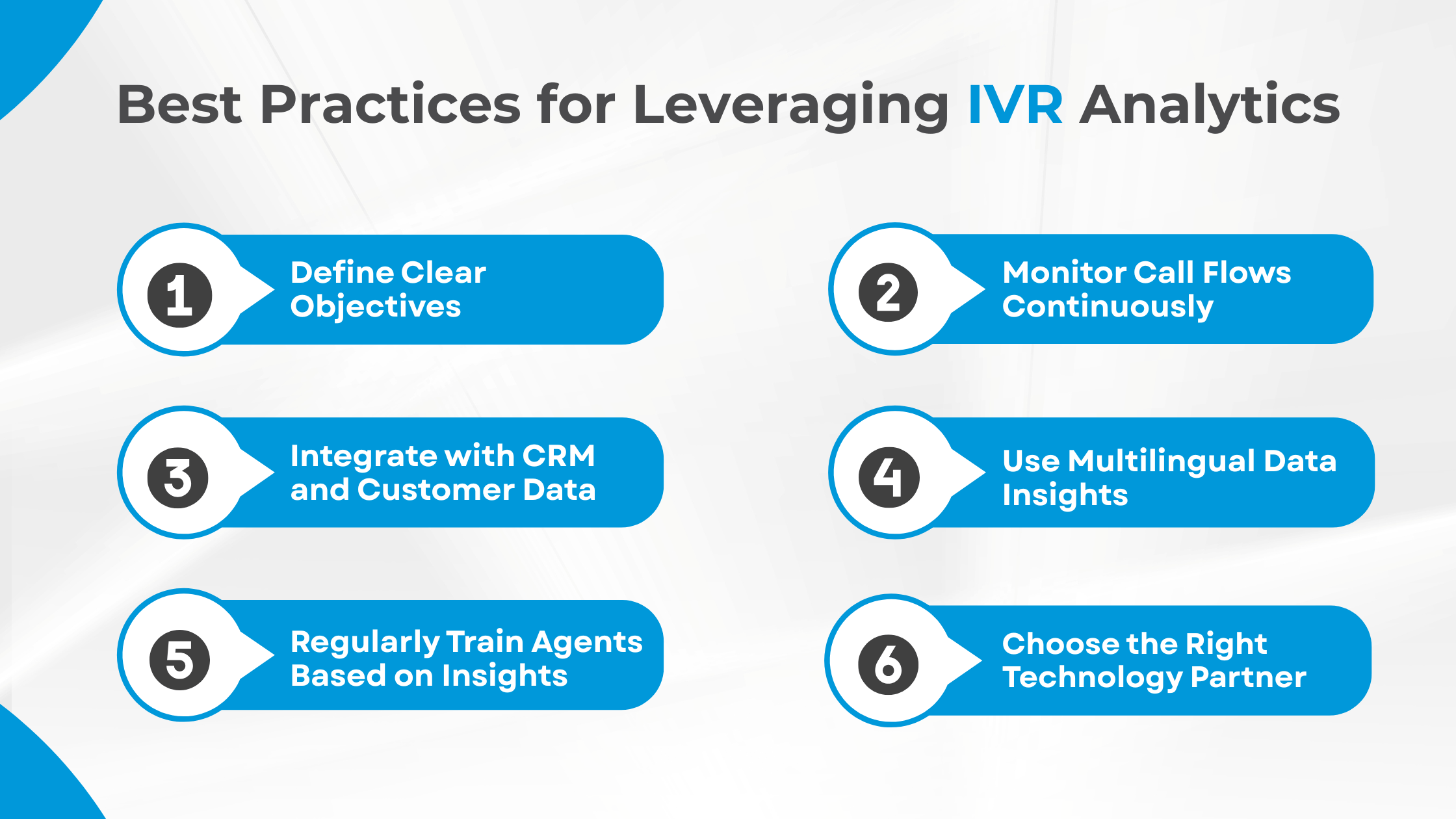Best Practices for Leveraging IVR Analytics