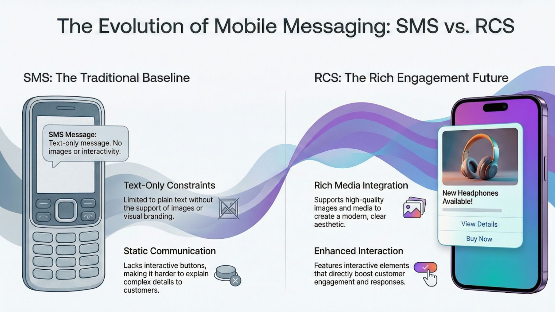 RCS Messaging Compared to SMS