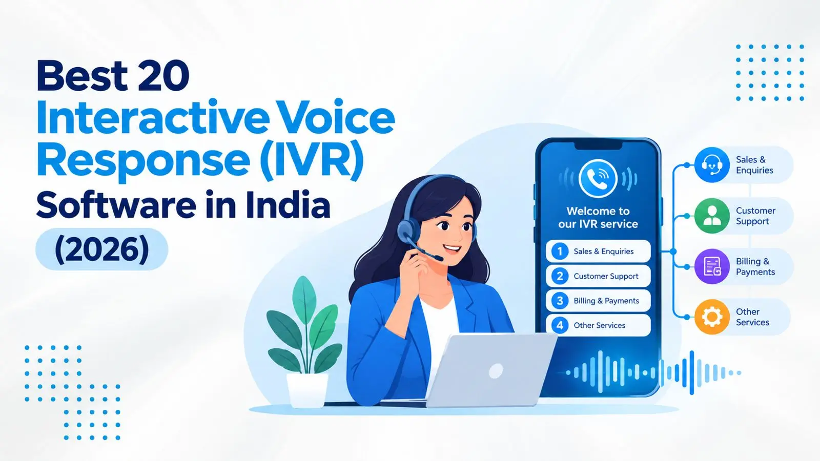 Best 20 Interactive Voice Response (IVR) Software in India (2026)